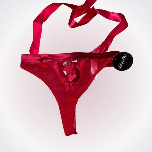 Oh la la Cheri red lingerie panties | Sz OS - Picture 1 of 5